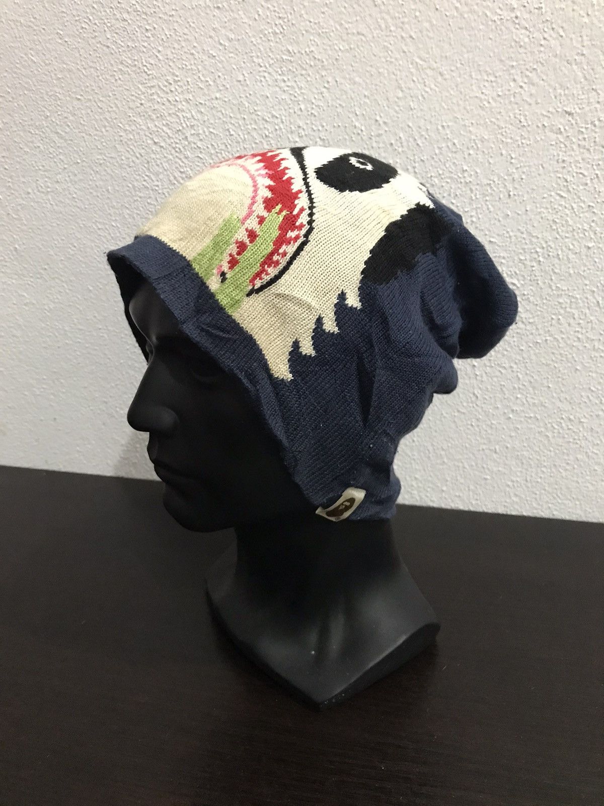 Bape Bathing Ape Fullprint Beanie Hat Size ONE SIZE - 5 Thumbnail
