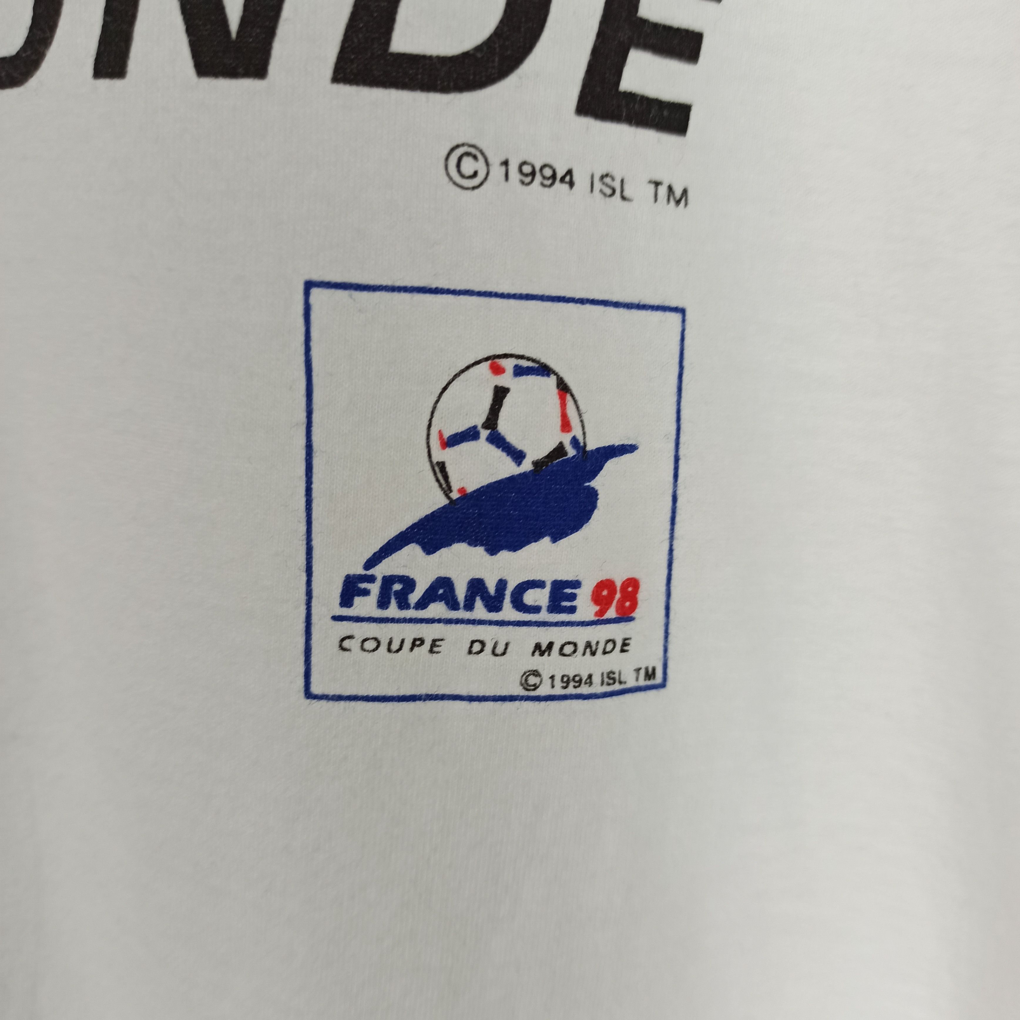 Vintage 🔥STEALS🔥 Vintage Fifa World Cup France 98 Japon Tshirt Size US S / EU 44-46 / 1 - 3 Thumbnail