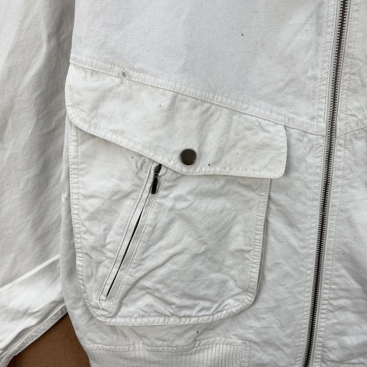 Japanese Brand × Vintage Vintage Japanese Brand Denim Jacket Rucksack Pocket Size US M / EU 48-50 / 2 - 7 Thumbnail