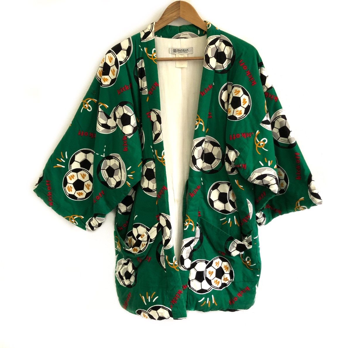 Japanese Brand RARE‼️Archival Kimono Traditional Soccer Football Size US M / EU 48-50 / 2 - 2 Thumbnail
