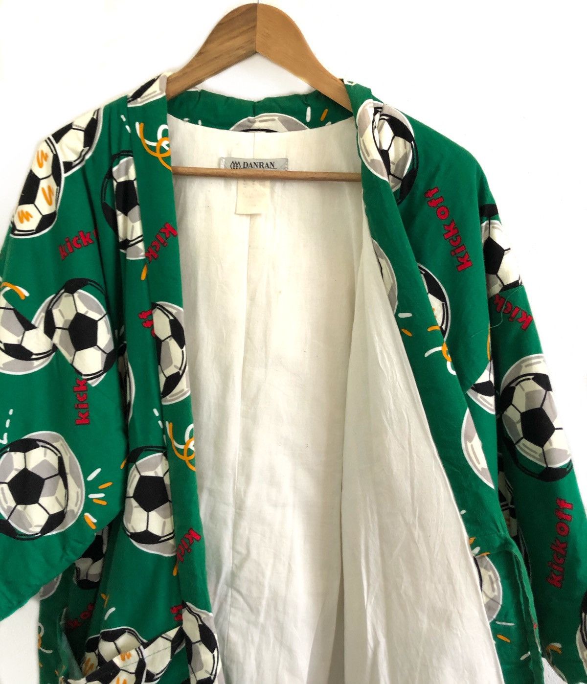 Japanese Brand RARE‼️Archival Kimono Traditional Soccer Football Size US M / EU 48-50 / 2 - 6 Thumbnail