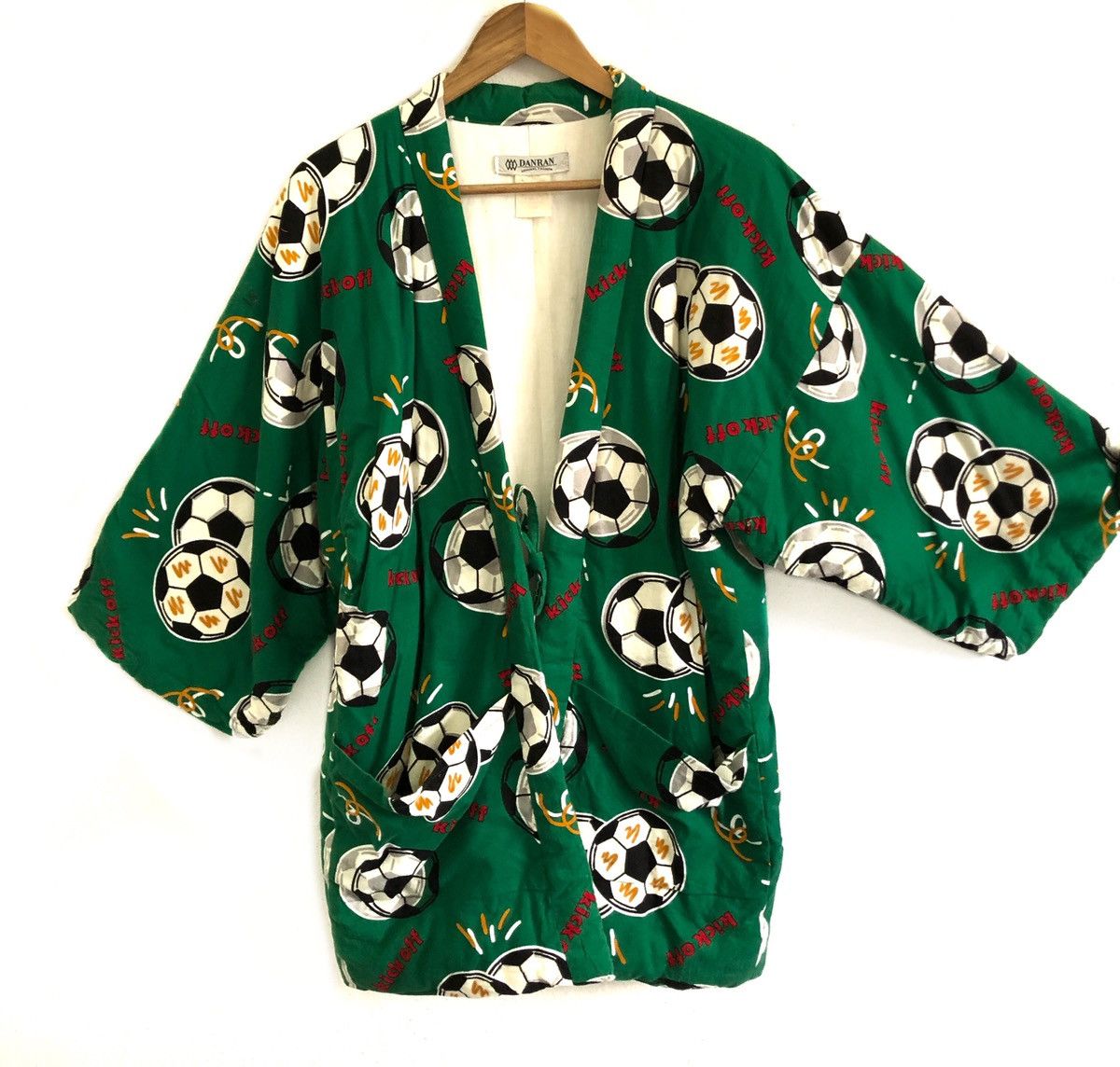 Japanese Brand RARE‼️Archival Kimono Traditional Soccer Football Size US M / EU 48-50 / 2 - 4 Thumbnail