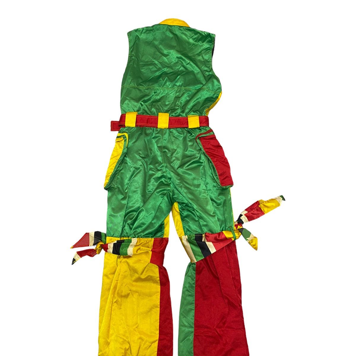 Japanese Brand DOPE🔥GAGANDO MULTICOLOUR RARE DESIGN COVERALLS SKI WEAR Size US 32 / EU 48 - 4 Thumbnail