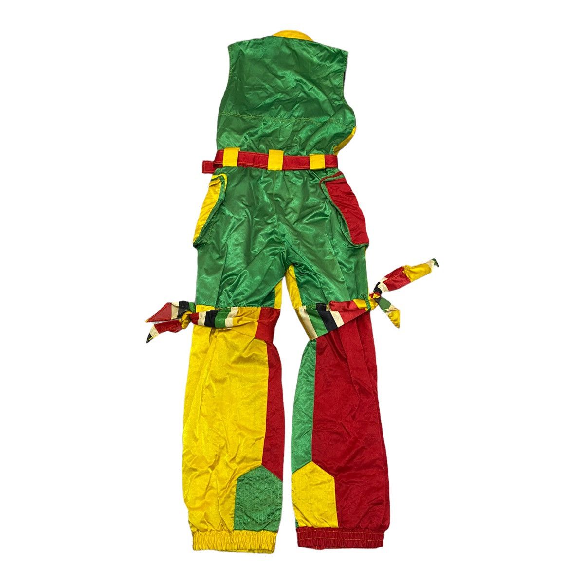 Japanese Brand DOPE🔥GAGANDO MULTICOLOUR RARE DESIGN COVERALLS SKI WEAR Size US 32 / EU 48 - 3 Thumbnail