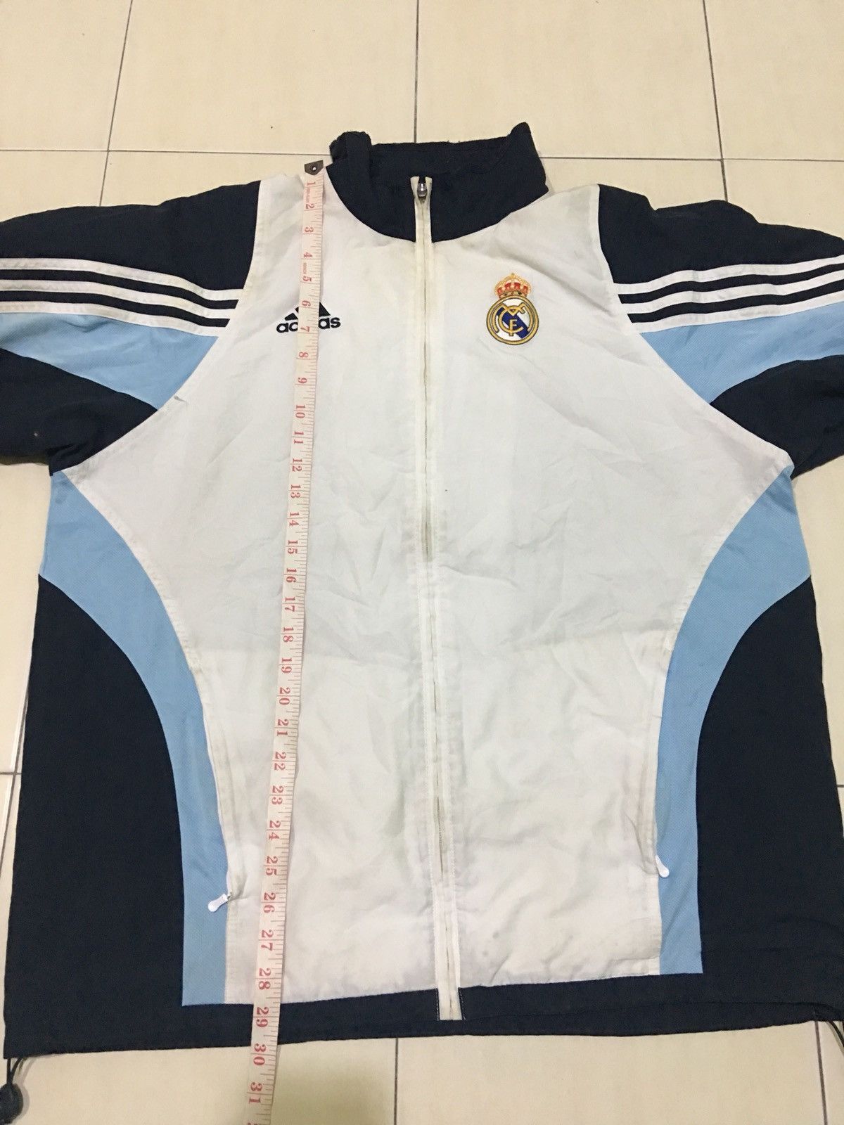 Adidas ADIDAS X REAL MADRID FC 2003 OFFICIAL WINDBRAKER JACKET Size US L / EU 52-54 / 3 - 8 Thumbnail