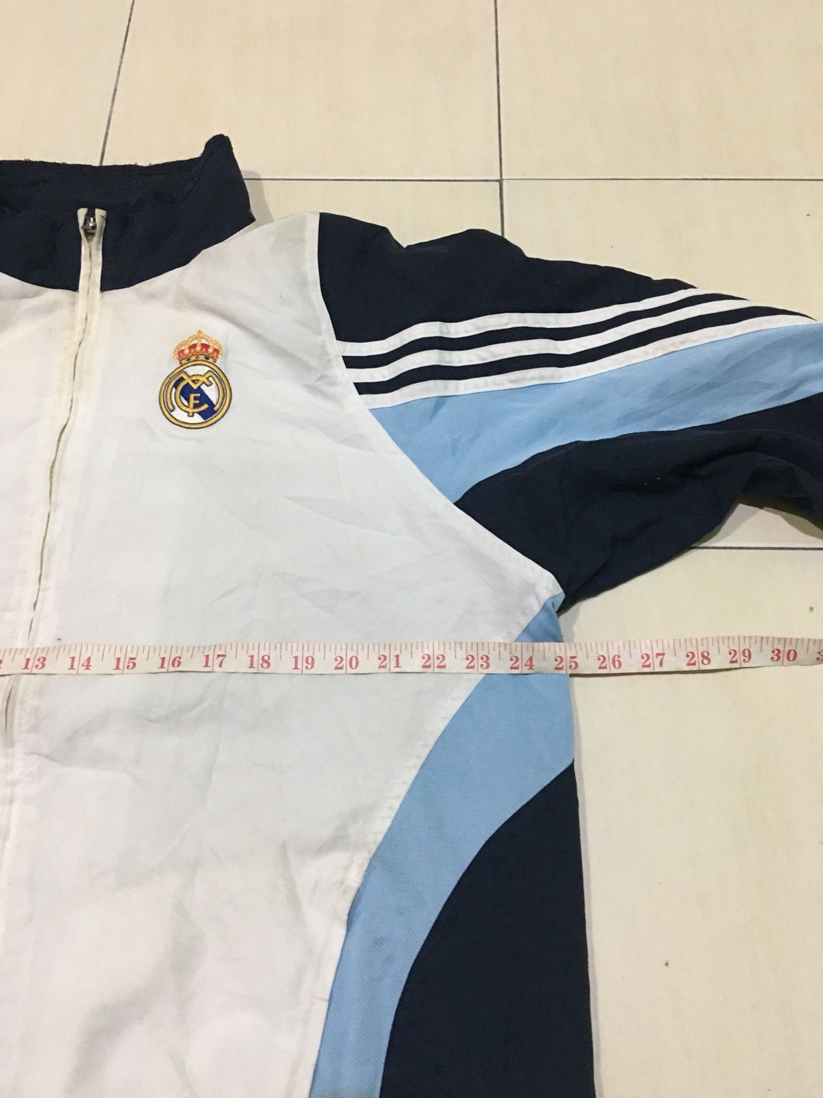 Adidas ADIDAS X REAL MADRID FC 2003 OFFICIAL WINDBRAKER JACKET Size US L / EU 52-54 / 3 - 7 Thumbnail