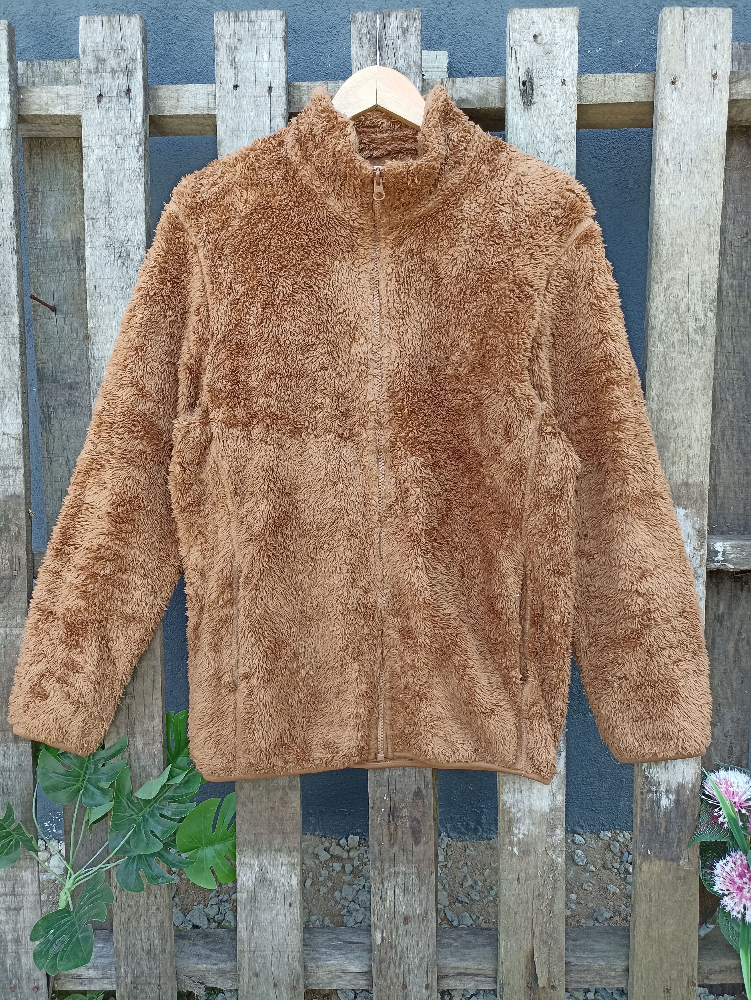 Japanese Brand Japanese brand Fuzzy Fleece Zipper Sweatshirt Size US L / EU 52-54 / 3 - 1 Thumbnail