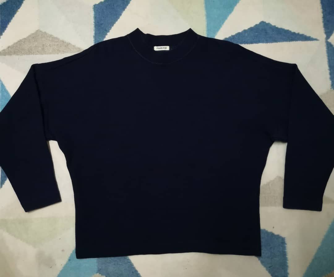 Issey Miyake PLANTATION Cropped Sweater Size US M / EU 48-50 / 2 - 2 Thumbnail