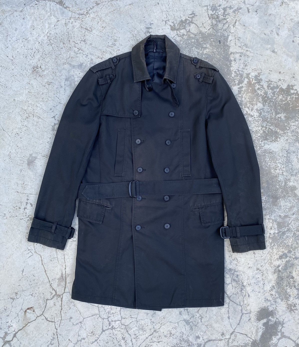 Neil Barrett Neil Berrett Long Jacket Sun Faded Size US M / EU 48-50 / 2 - 2 Thumbnail