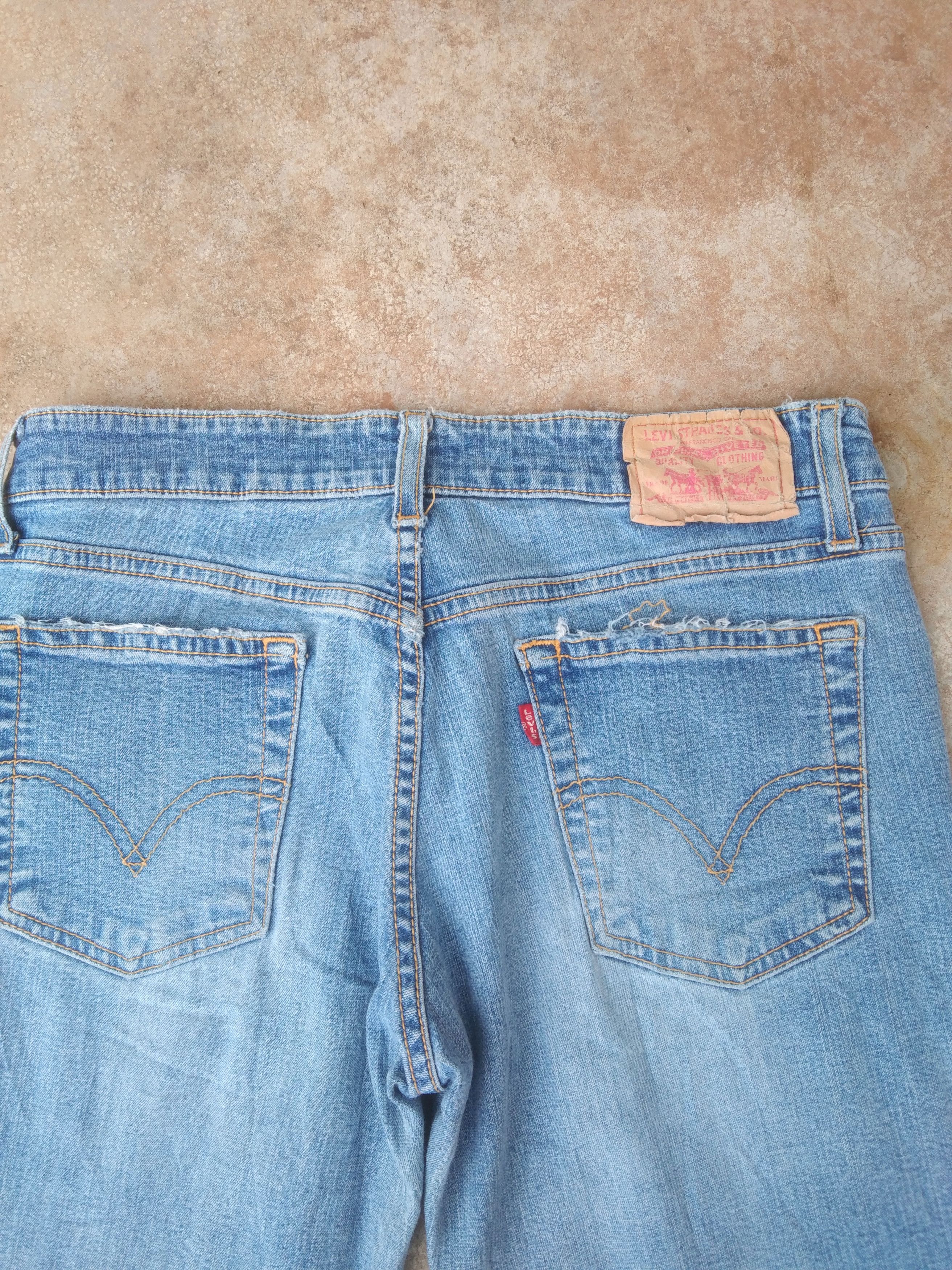 Levi's Vintage Levi's Flared 518 Boot Cut Released Hem Jeans 28x29 Size US 28 / EU 44 - 5 Thumbnail