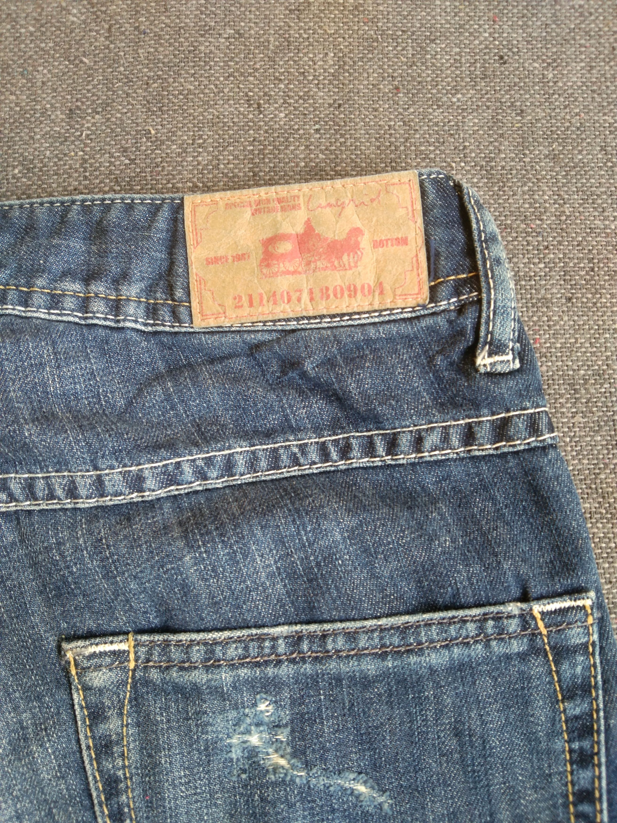 Japanese Brand Japanese Brand Jeans Distressed Style Boro Sashiko 27x29 Size US 27 - 3 Thumbnail