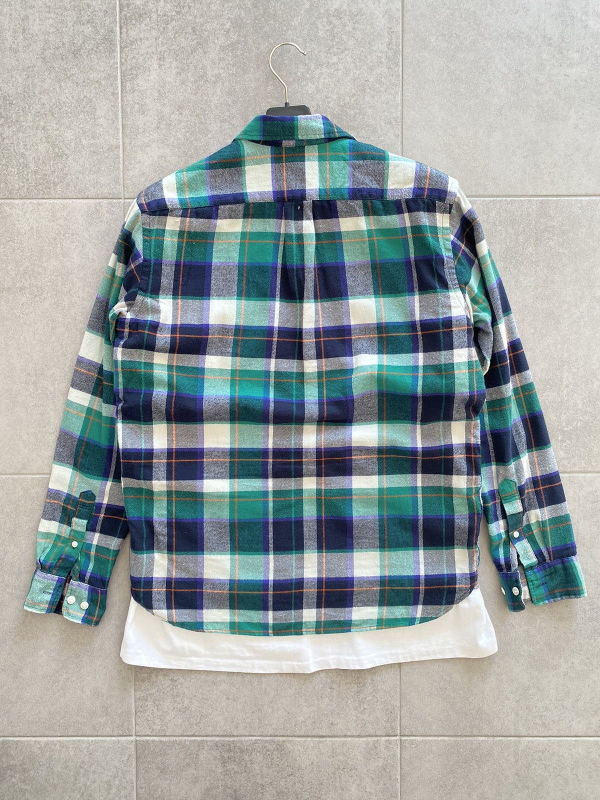 Flannel Vintage Flannel Checkered Shirt Travis Style Size US S / EU 44-46 / 1 - 6 Thumbnail