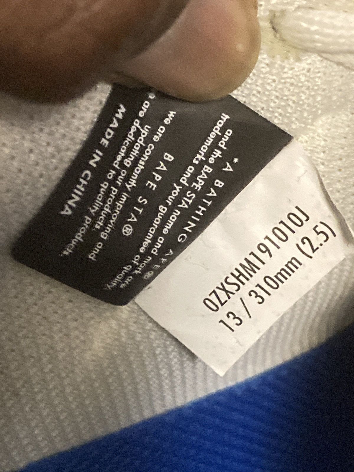 Bape SK8 STA #1 M1 Size US 13 / EU 46 - 7 Thumbnail