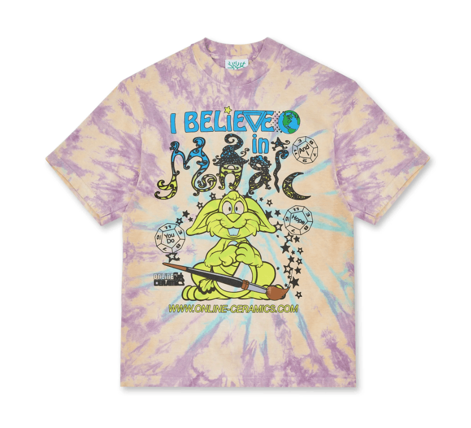 image of Online Ceramics Magic Tie Dye Tee - New, Men's (Size Medium)