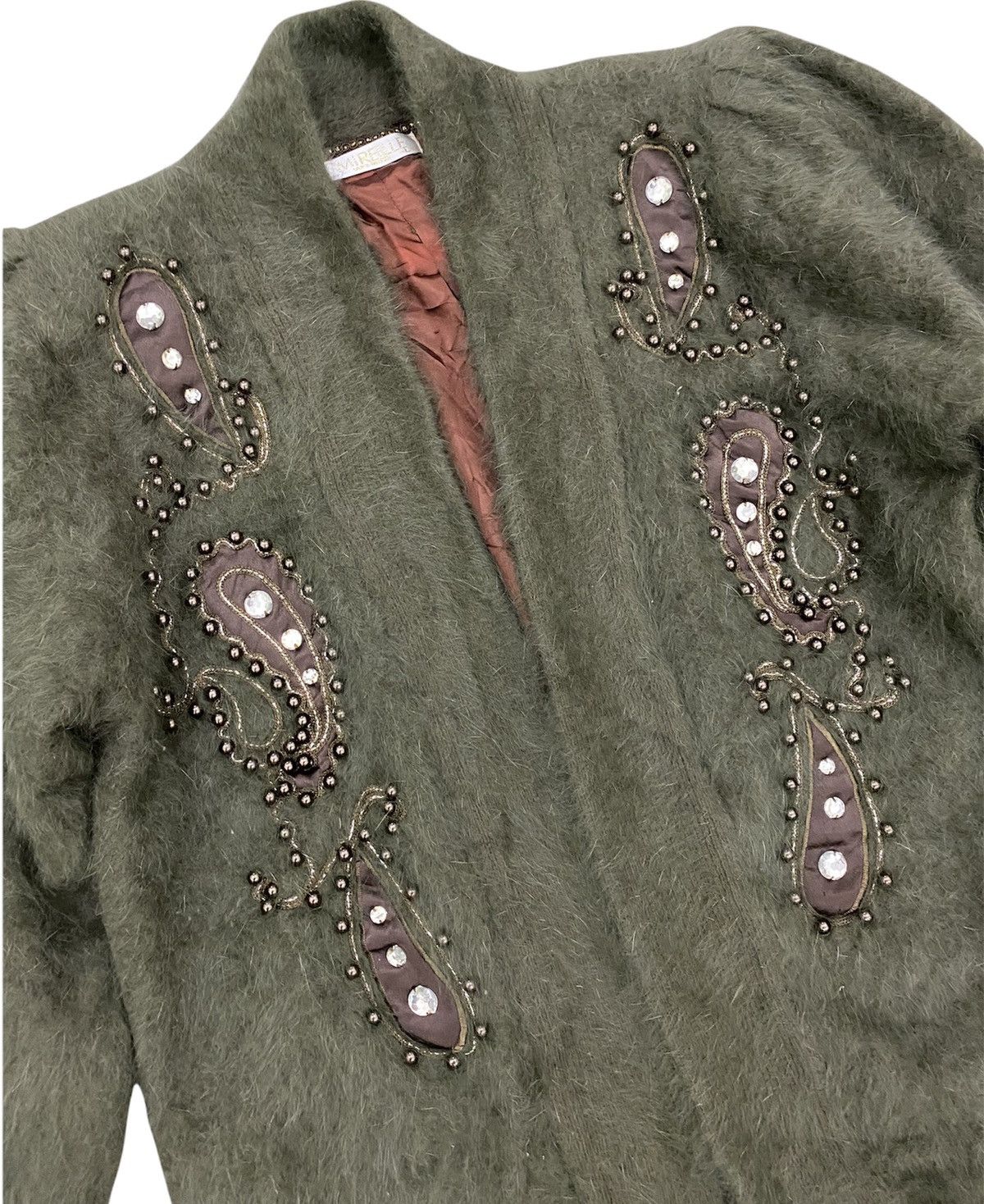Vintage Vintage Mohair Fur Cardigan Size US L / EU 52-54 / 3 - 2 Thumbnail