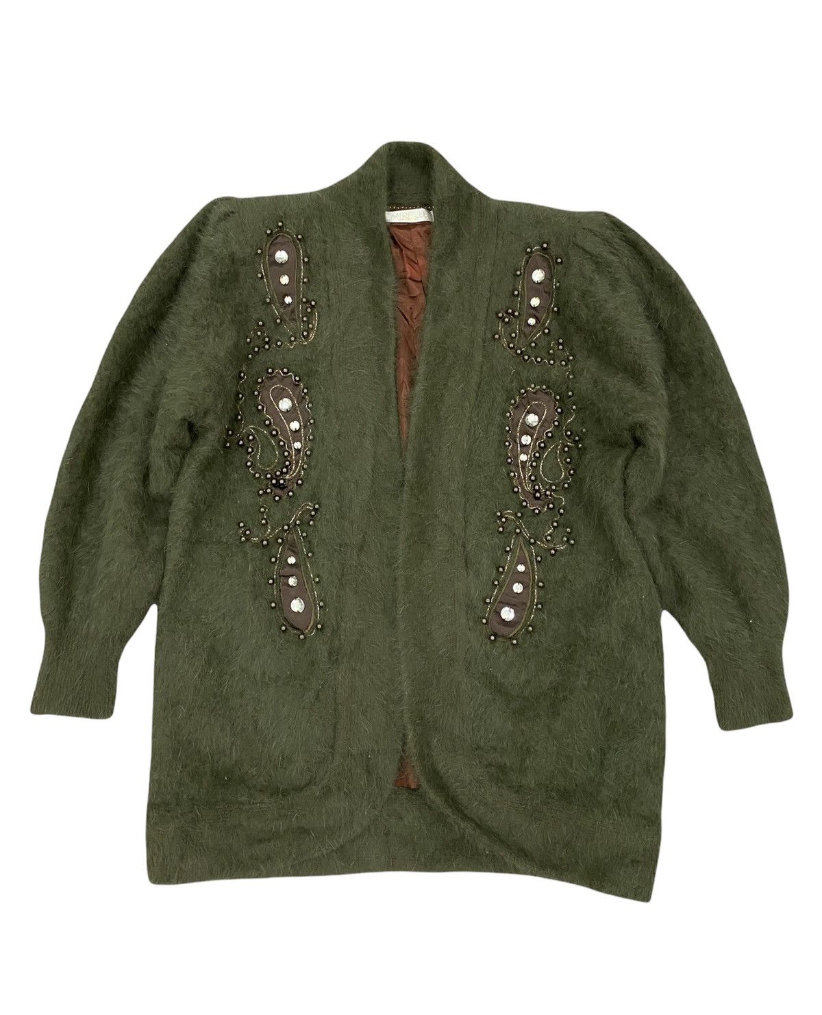 Vintage Vintage Mohair Fur Cardigan Size US L / EU 52-54 / 3 - 1 Thumbnail