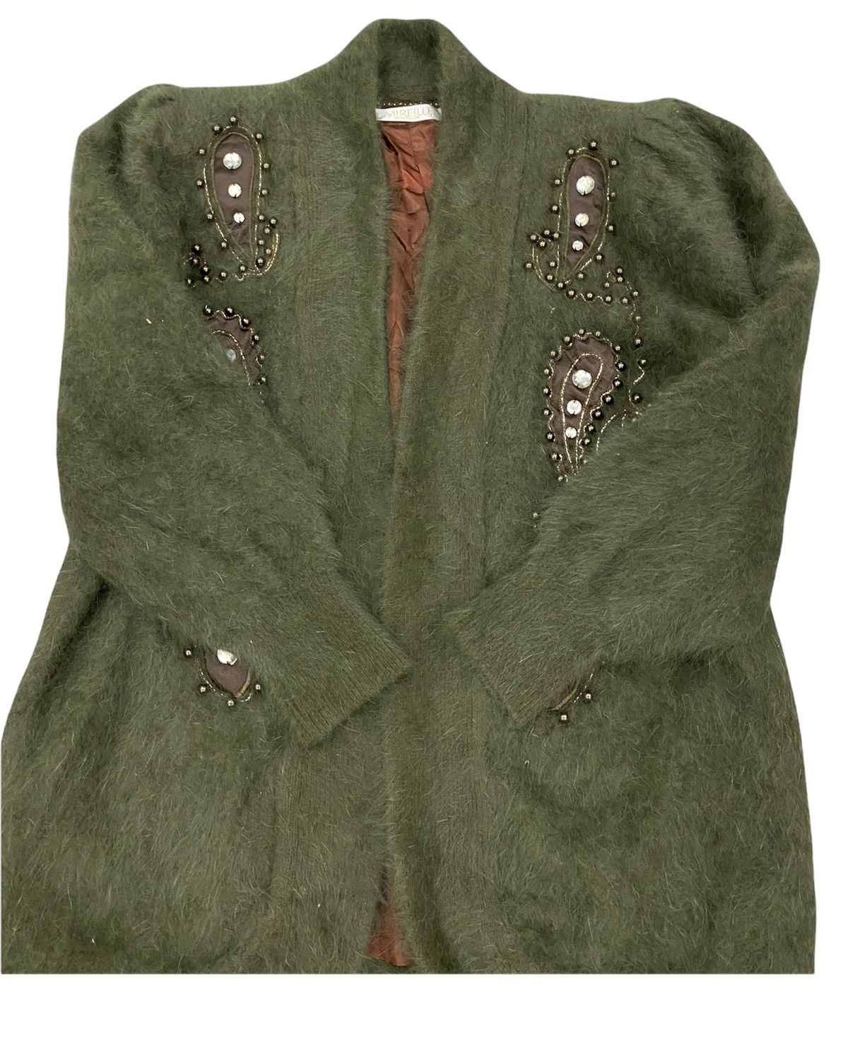Vintage Vintage Mohair Fur Cardigan Size US L / EU 52-54 / 3 - 5 Thumbnail