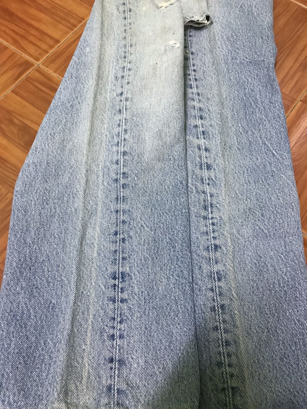 Levi's DISTRESSED ‼️‼️LEVIS 501 usa x vintage Size US 30 / EU 46 - 9 Thumbnail