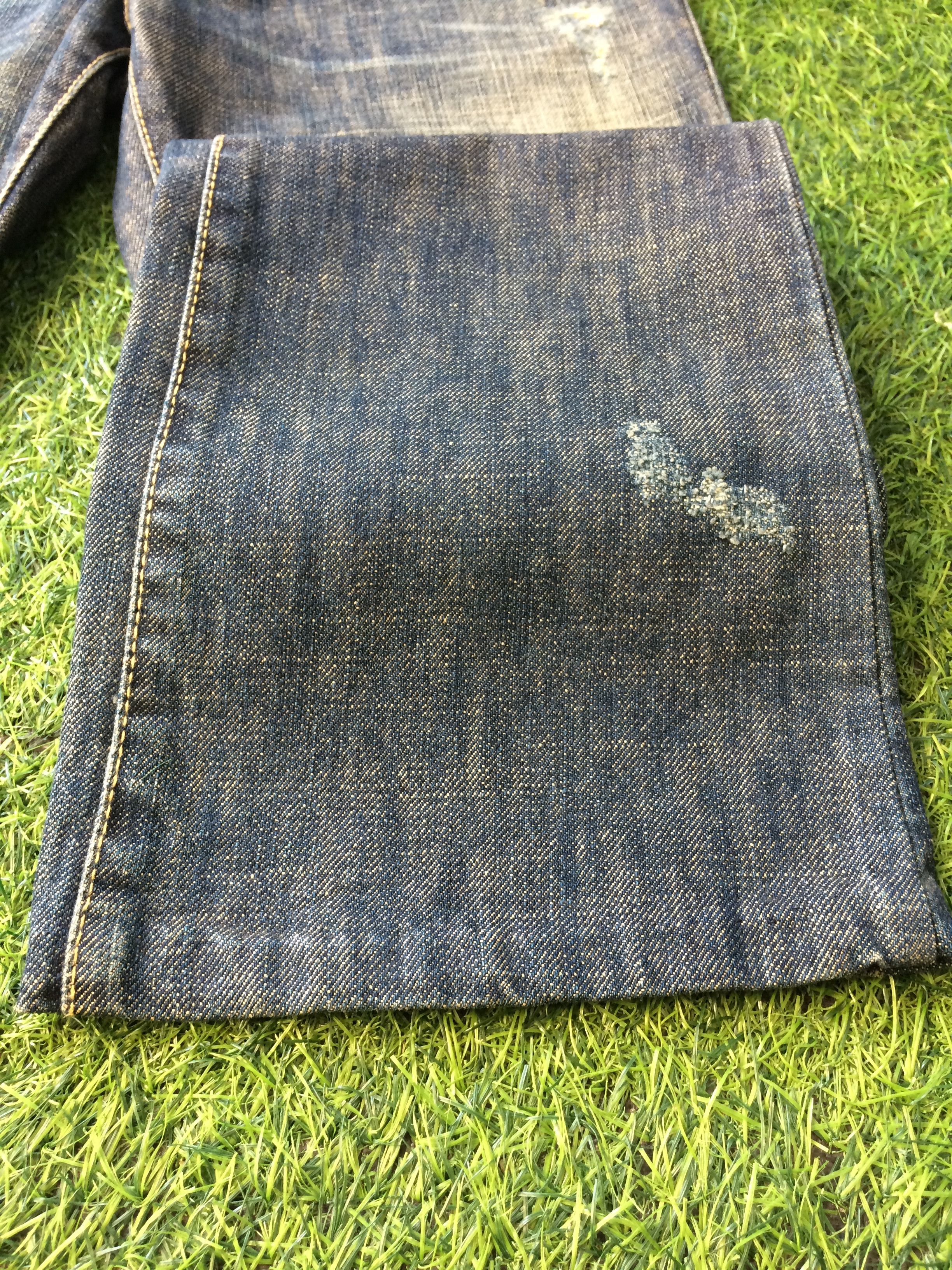 If Six Was Nine × Japanese Brand Distressed Japanese Bootcut Slim Jeans #D-453 Size US 28 / EU 44 - 9 Thumbnail