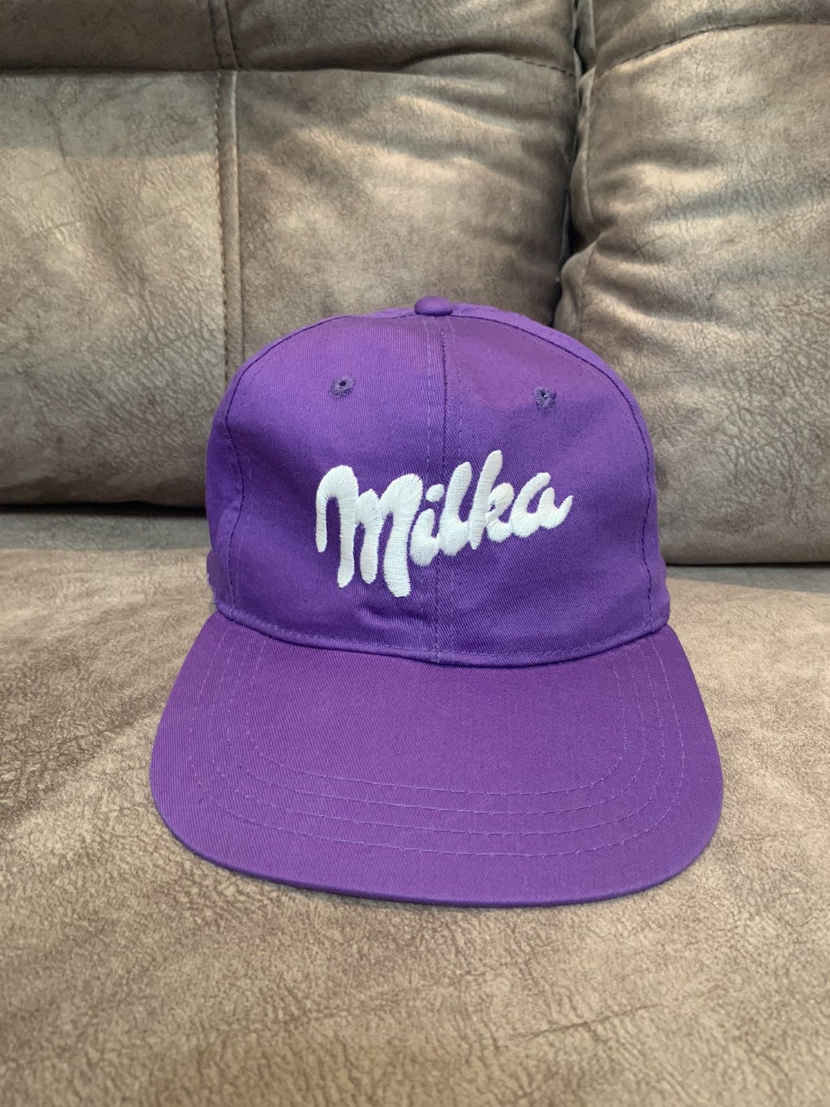 Chocolate Y2K Milka Cap Hat Size ONE SIZE - 3 Thumbnail