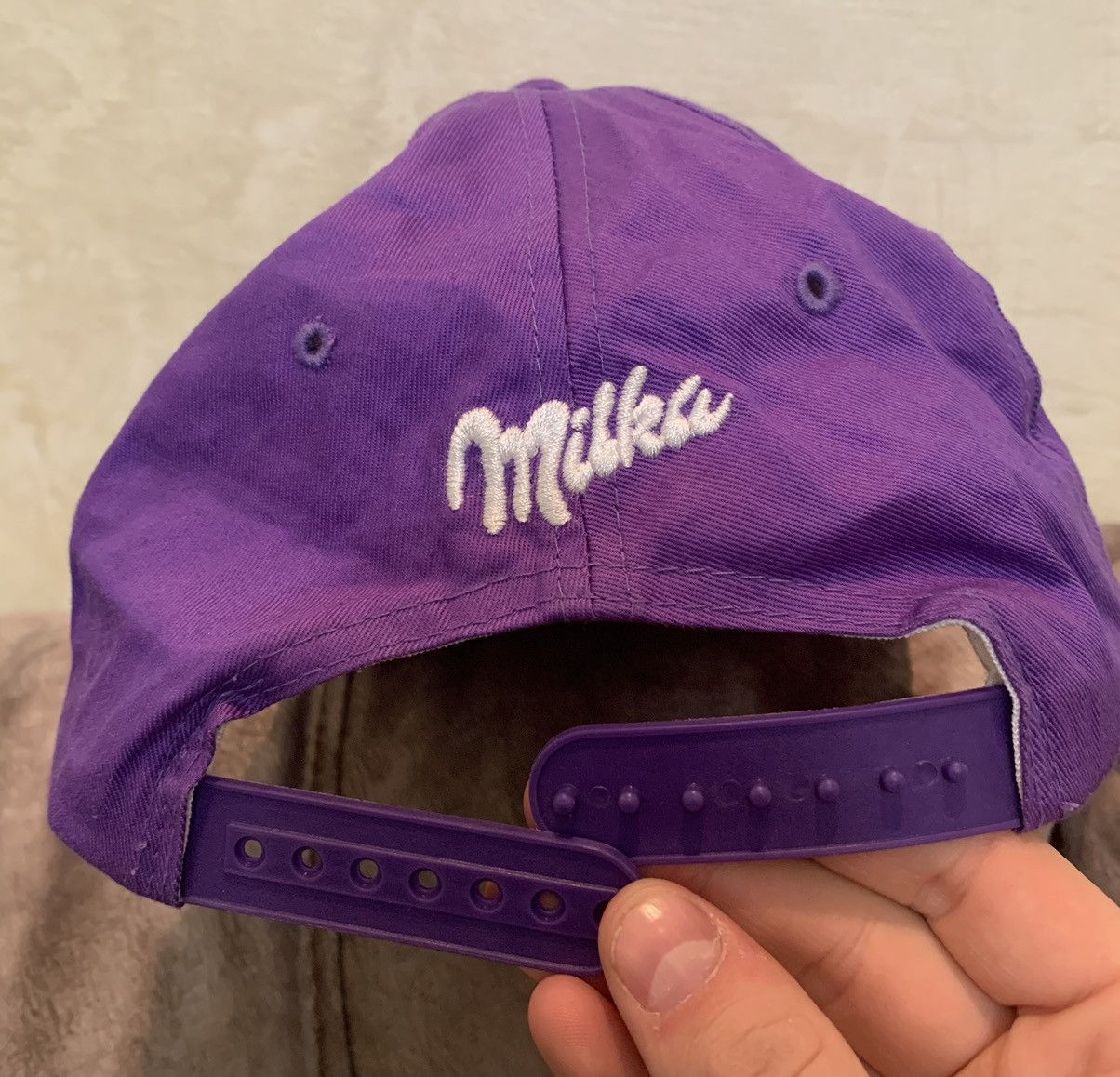 Chocolate Y2K Milka Cap Hat Size ONE SIZE - 12 Thumbnail