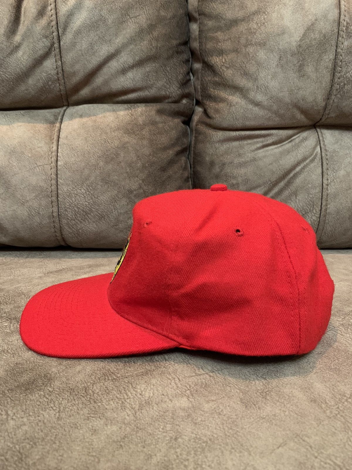 Ferrari Ferrari Big Logo Racing Cap Hat Size ONE SIZE - 9 Thumbnail