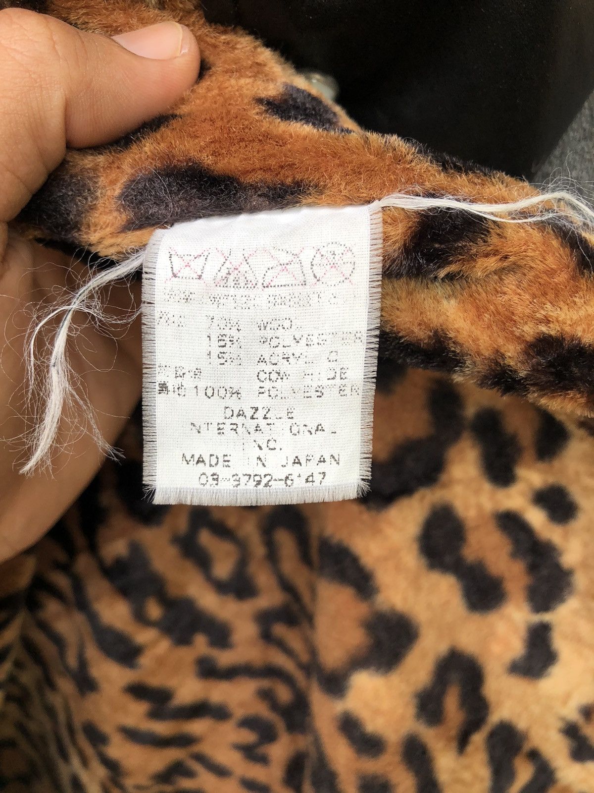 Other Italian Designer Bambino Leopard Inner Varsity Jacket Size US M / EU 48-50 / 2 - 7 Thumbnail