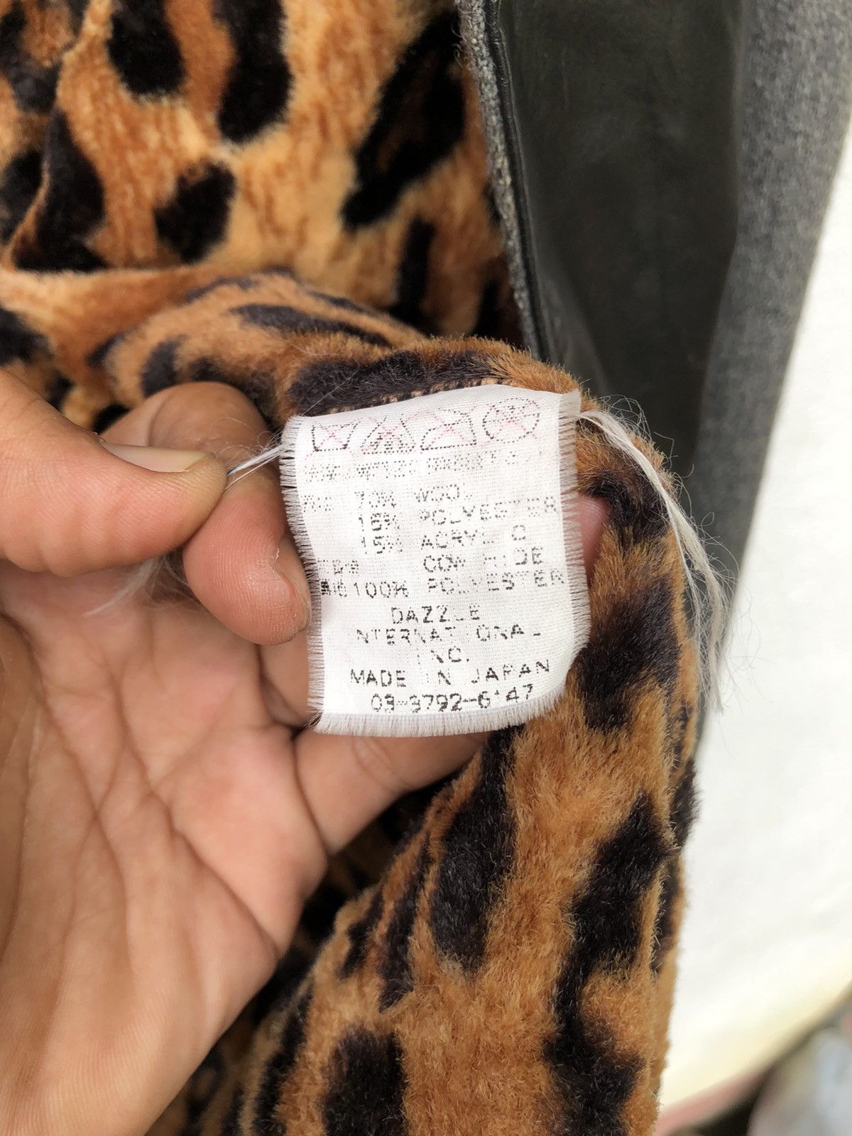 Other Italian Designer Bambino Leopard Inner Varsity Jacket Size US M / EU 48-50 / 2 - 5 Thumbnail