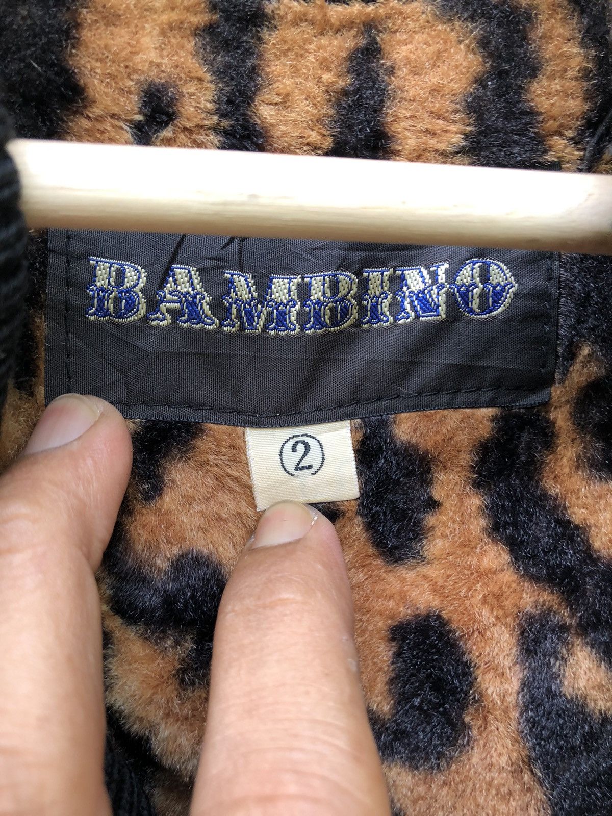 Other Italian Designer Bambino Leopard Inner Varsity Jacket Size US M / EU 48-50 / 2 - 4 Thumbnail