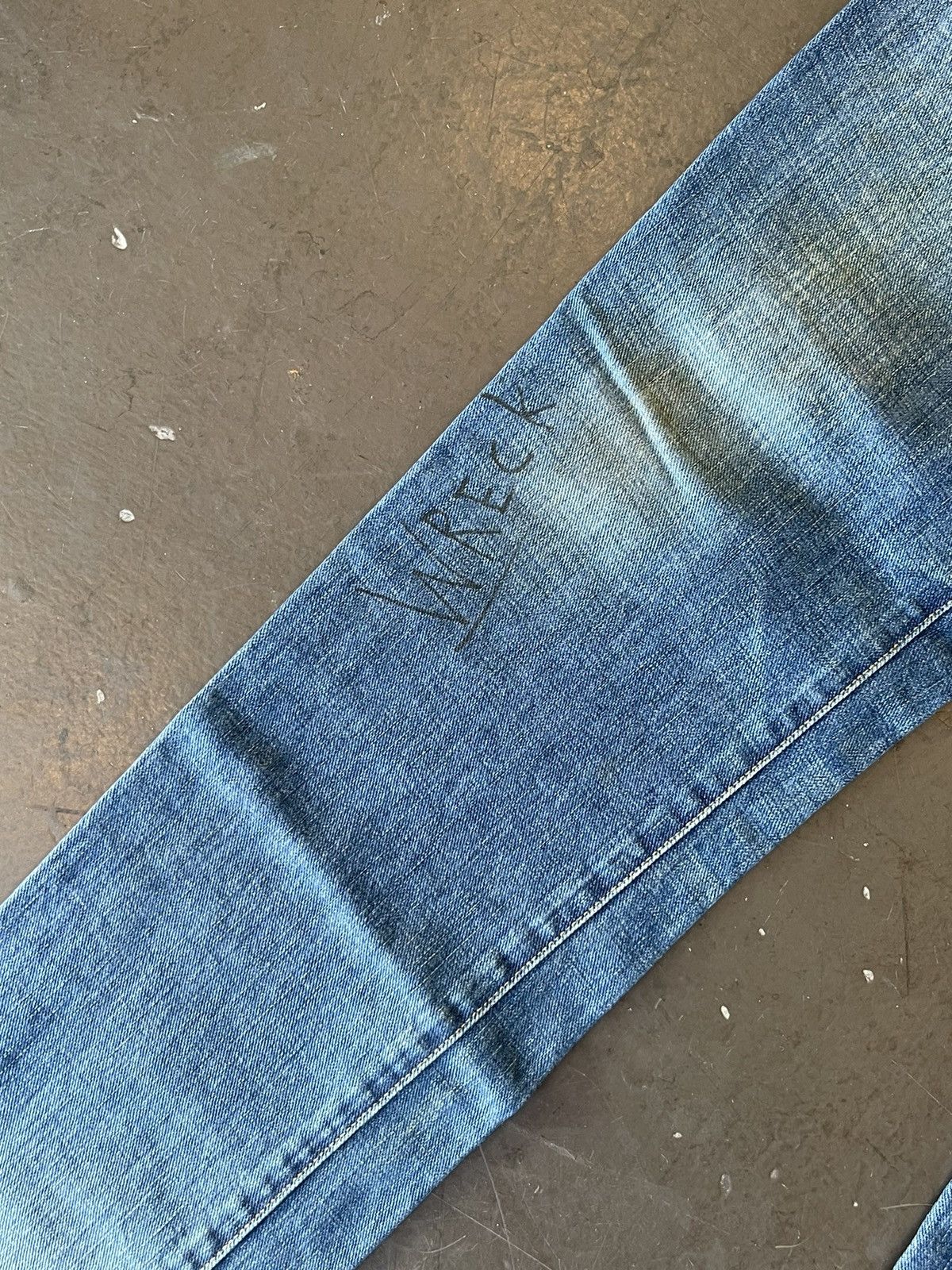 Wtaps WTaps Blue Trash Denim Jeans Size US 32 / EU 48 - 2 Thumbnail