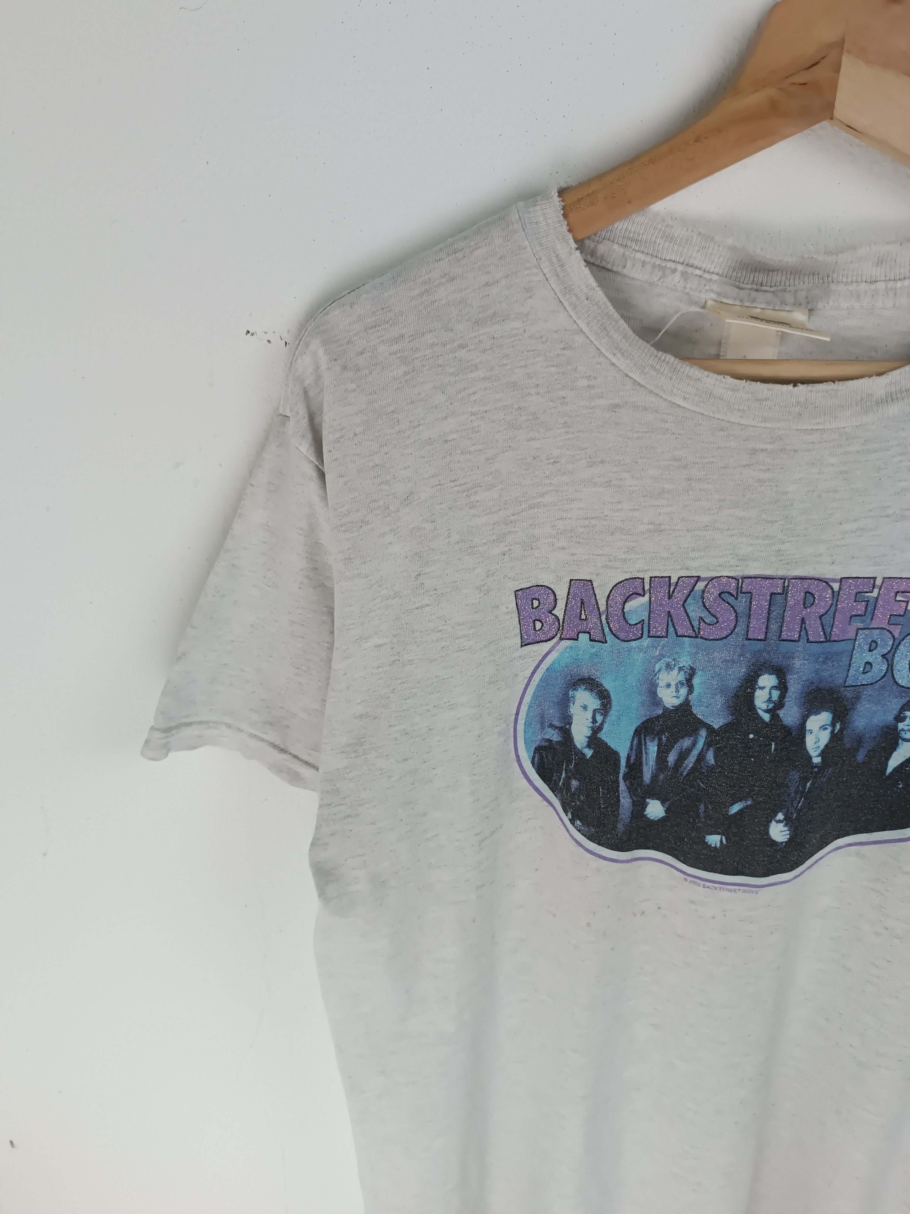 Band Tees THRASHED FADED VINTAGE '00 BACKSTREET BOYS take that boyzone Size US S / EU 44-46 / 1 - 5 Thumbnail