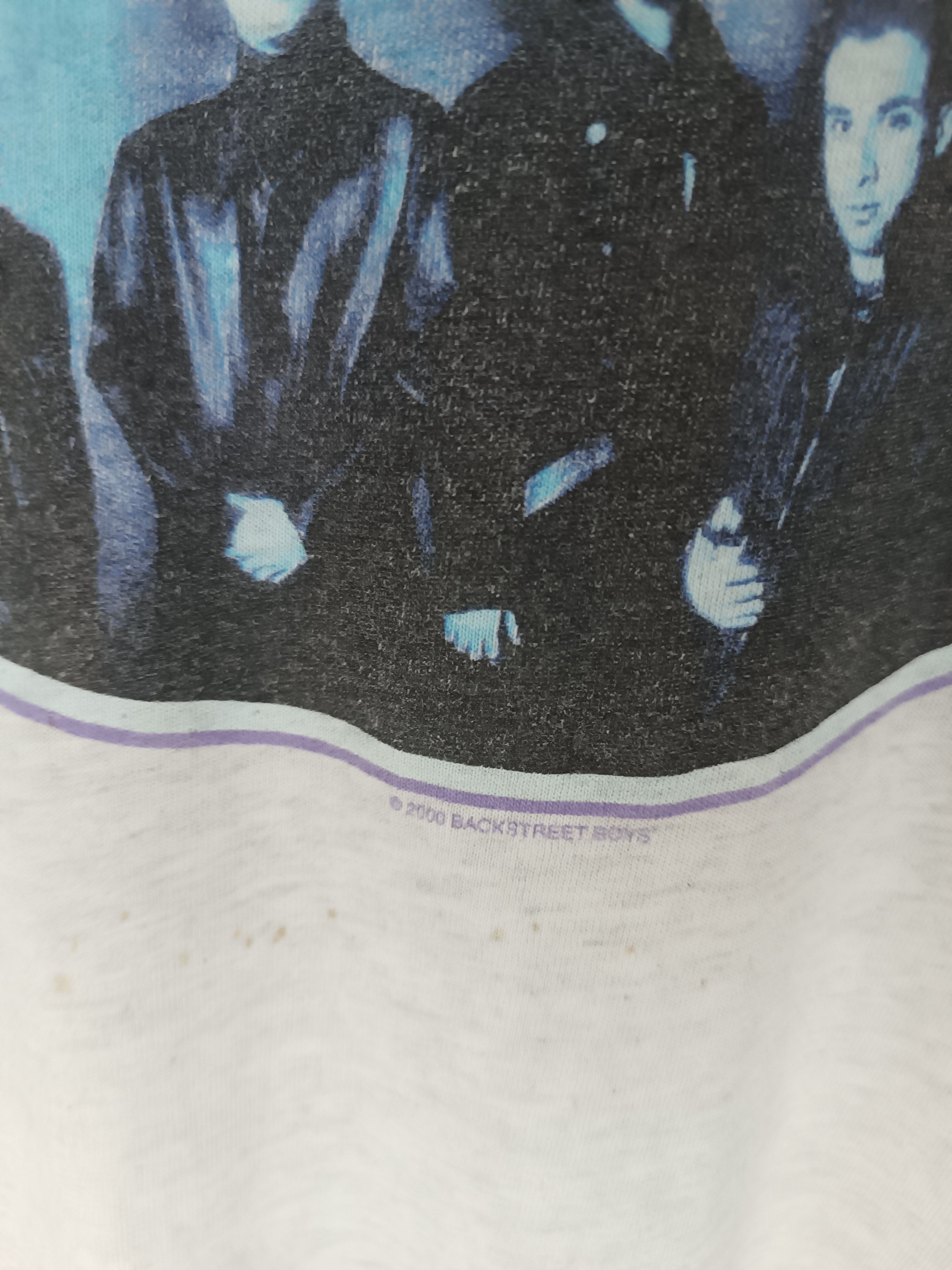 Band Tees THRASHED FADED VINTAGE '00 BACKSTREET BOYS take that boyzone Size US S / EU 44-46 / 1 - 7 Thumbnail