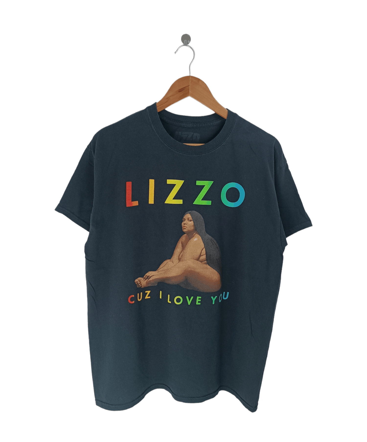 Rap Tees LIZZO "CUZ I LOVE YOU" TEE (drake cardi kanye travis) Size US L / EU 52-54 / 3 - 1 Thumbnail