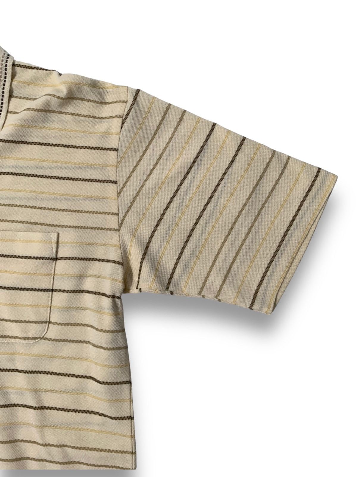Golden Bear Vintage Japanese Brand Golden Bear Striped Golf Polo Shirt Size US M / EU 48-50 / 2 - 8 Thumbnail