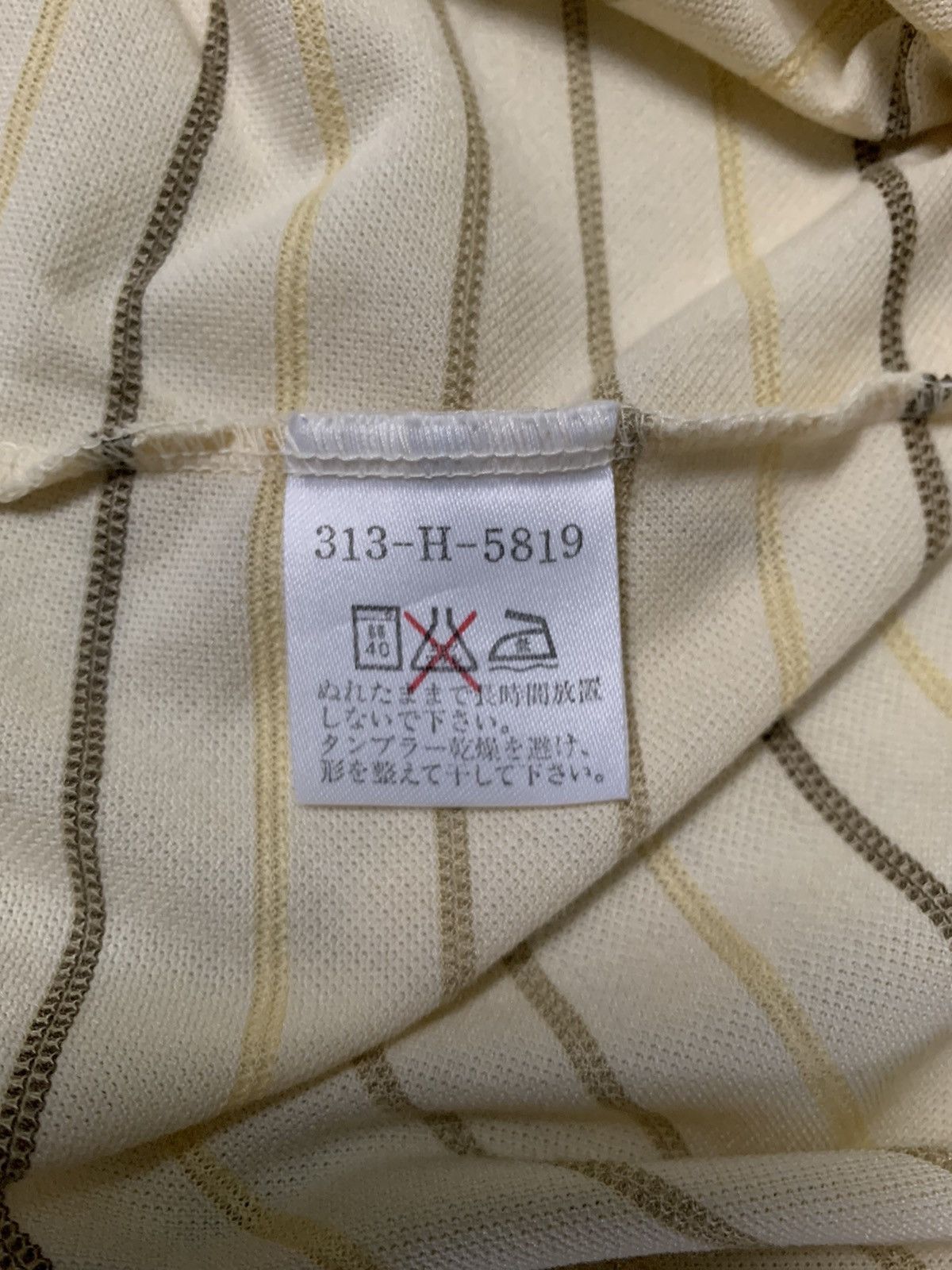 Golden Bear Vintage Japanese Brand Golden Bear Striped Golf Polo Shirt Size US M / EU 48-50 / 2 - 11 Thumbnail