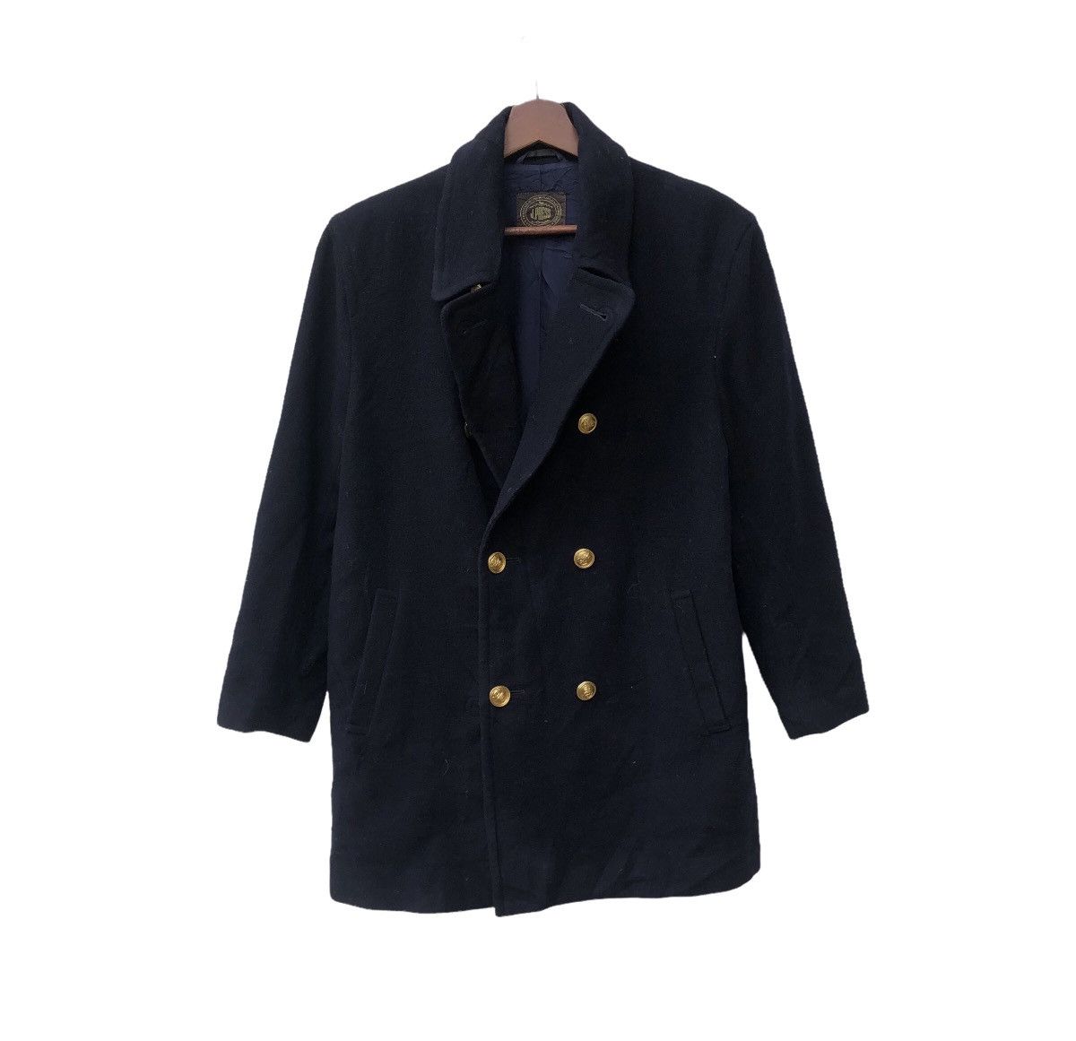 Japanese Brand 🔥VINTAGE J.PRESS GOLD BUTTON CASUAL JACKET Size US L / EU 52-54 / 3 - 1 Thumbnail