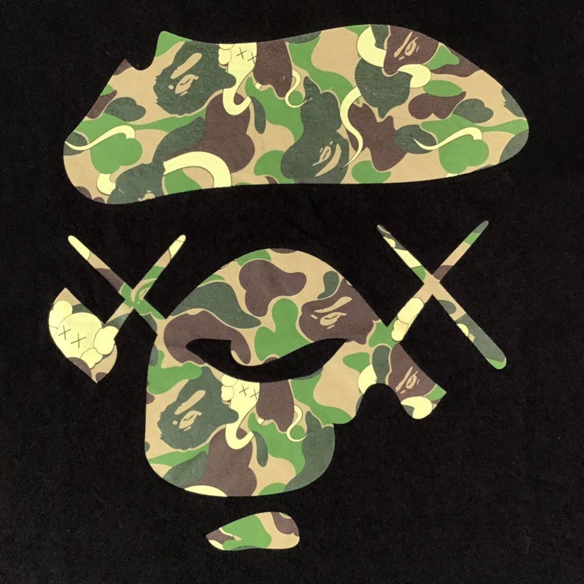 Bape × Kaws BAPE × KAWS bendy ABC camo green Big face T-shirt APE NIGO Size US S / EU 44-46 / 1 - 2 Thumbnail
