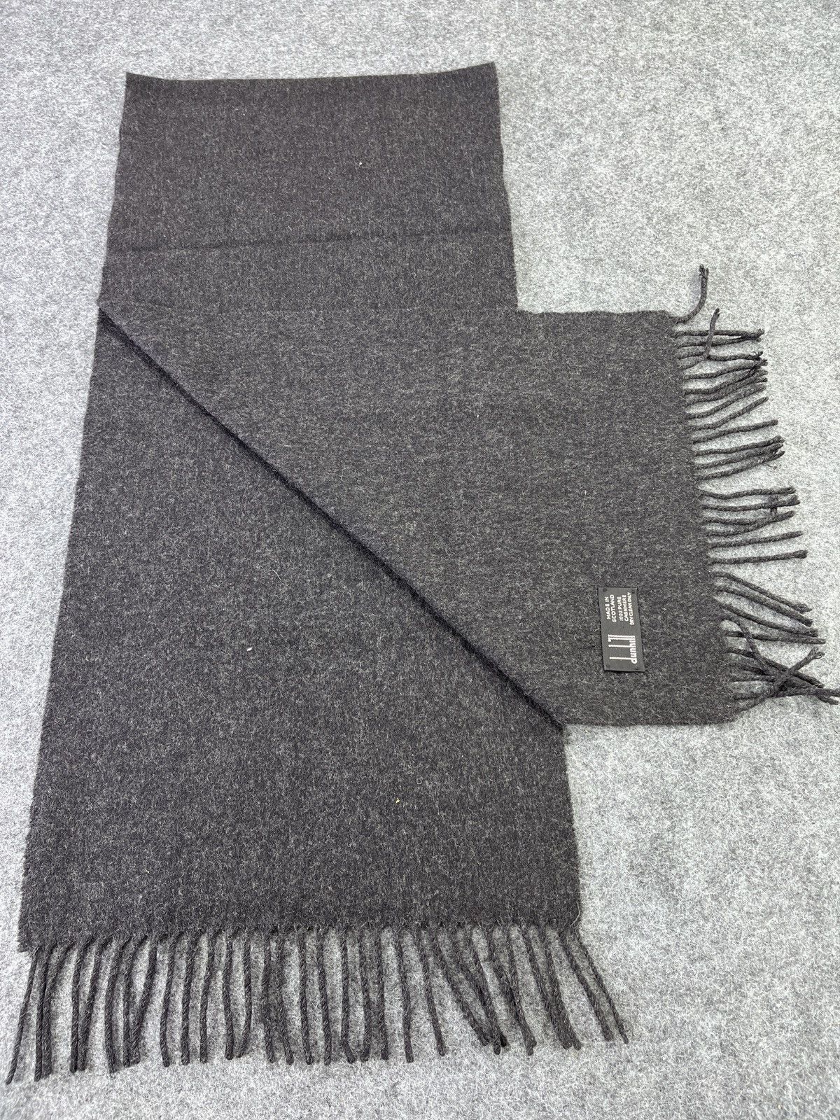 Alfred Dunhill × Vintage Vintage Dunhill Scarf/Muffler/Neckwear - T303 Size ONE SIZE - 3 Thumbnail
