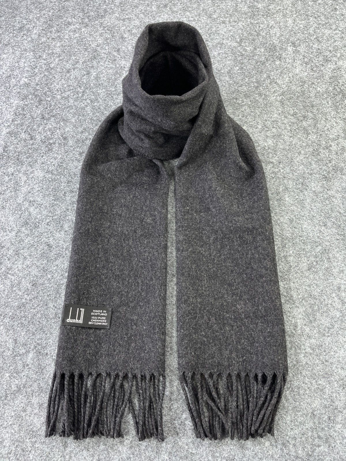 Alfred Dunhill × Vintage Vintage Dunhill Scarf/Muffler/Neckwear - T303 Size ONE SIZE - 4 Thumbnail