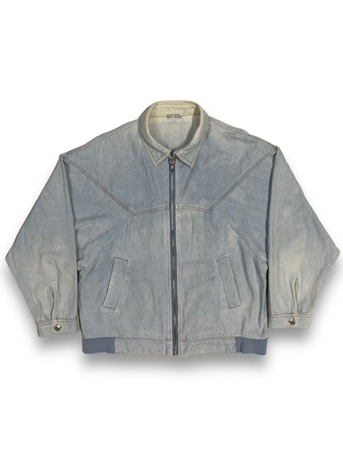 Japanese Brand VIntage Japanese Brand Nice Claup Embroidered Denim Jacket Size M / US 6-8 / IT 42-44 - 2 Thumbnail
