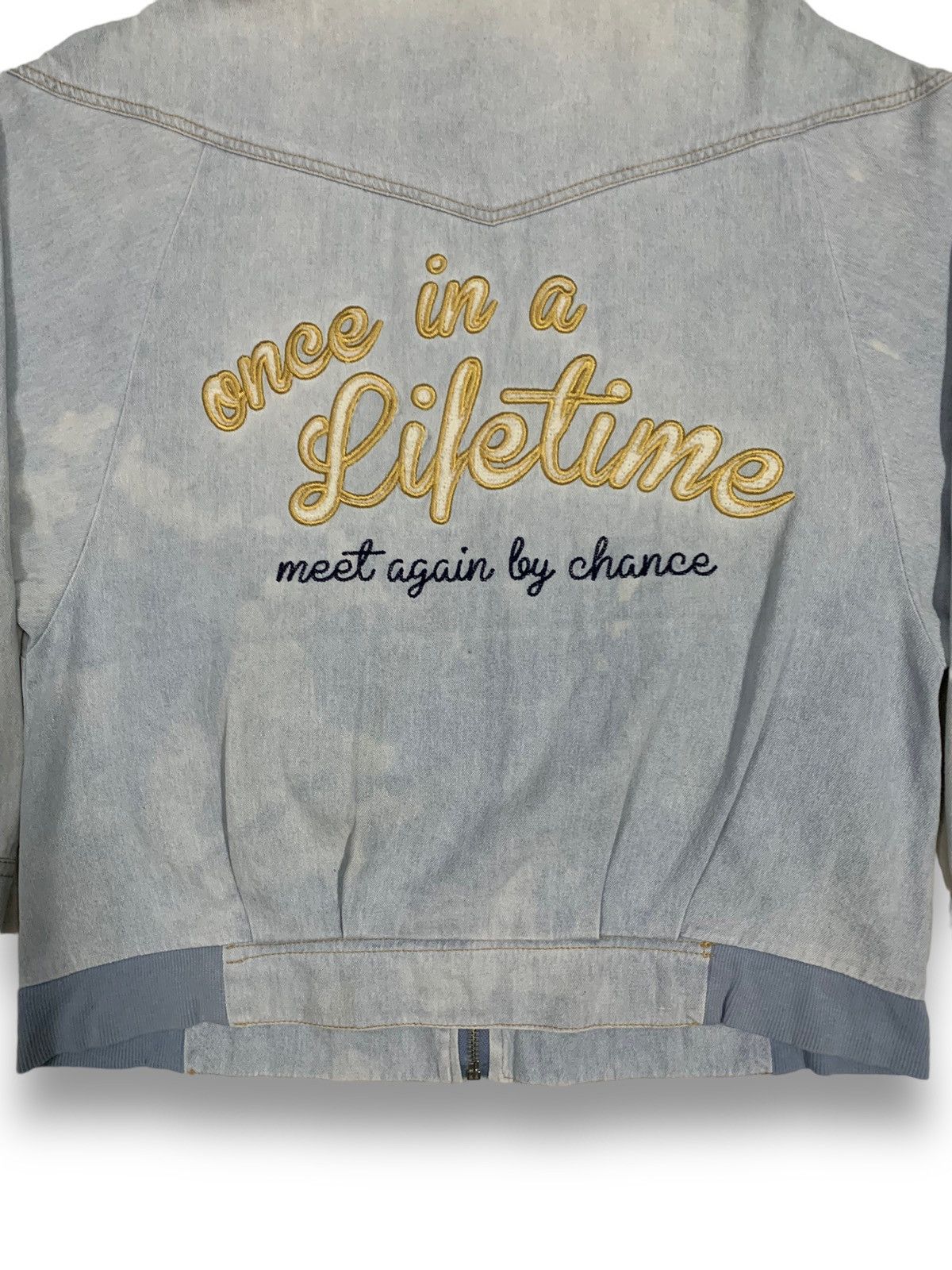 Japanese Brand VIntage Japanese Brand Nice Claup Embroidered Denim Jacket Size M / US 6-8 / IT 42-44 - 13 Thumbnail