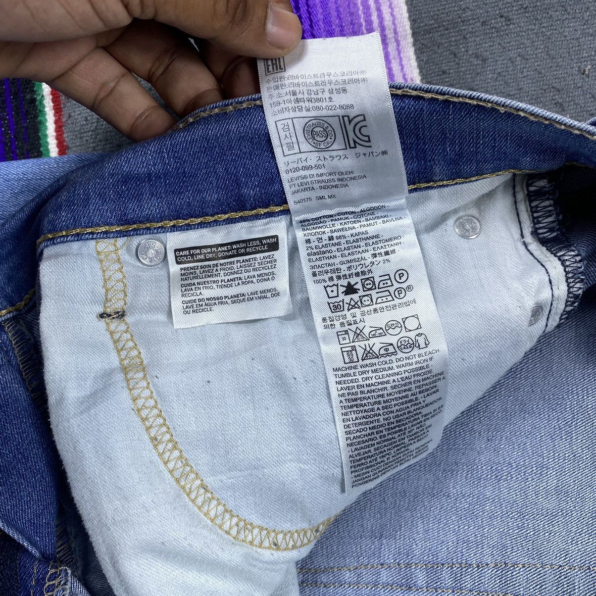 Levi's Vintage Levi’s 513 Washed Blue Jeans Size US 37 - 6 Thumbnail