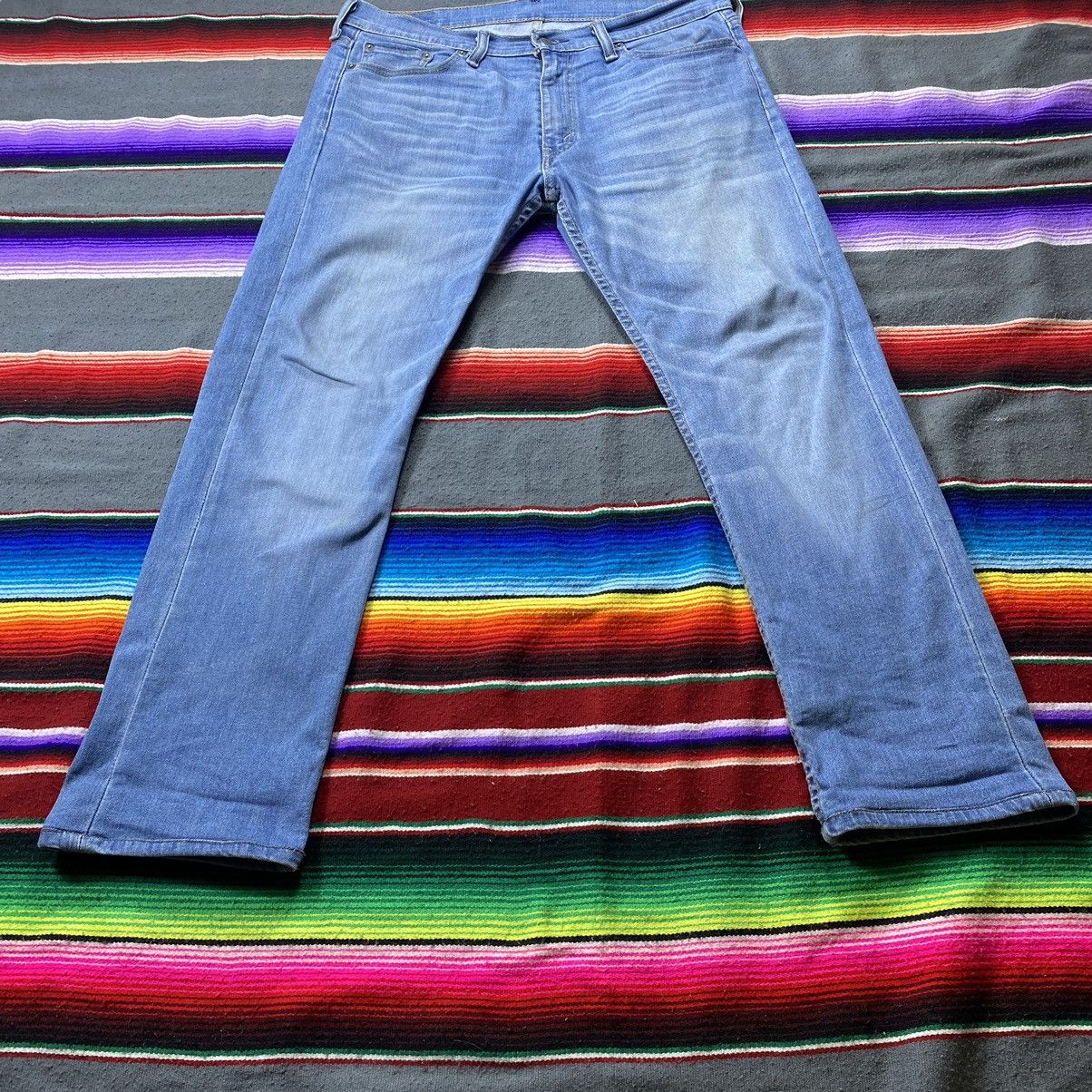 Levi's Vintage Levi’s 513 Washed Blue Jeans Size US 37 - 3 Thumbnail