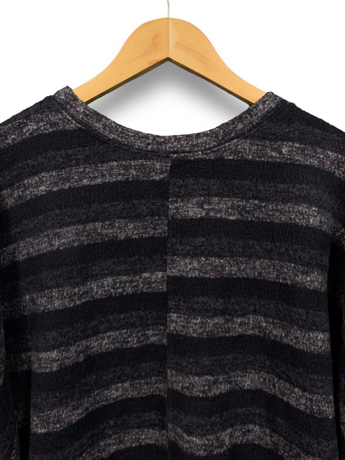 Beauty Beast Japanese Brand Cecil McBee Oversized Striped Cropped Sweater Size M / US 6-8 / IT 42-44 - 9 Thumbnail