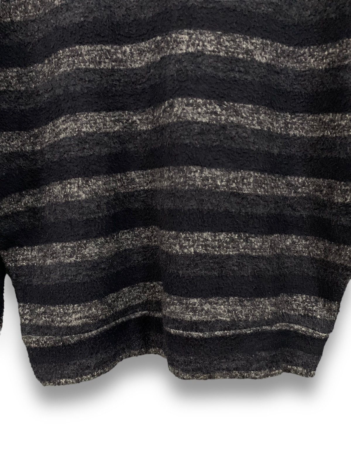 Beauty Beast Japanese Brand Cecil McBee Oversized Striped Cropped Sweater Size M / US 6-8 / IT 42-44 - 6 Thumbnail