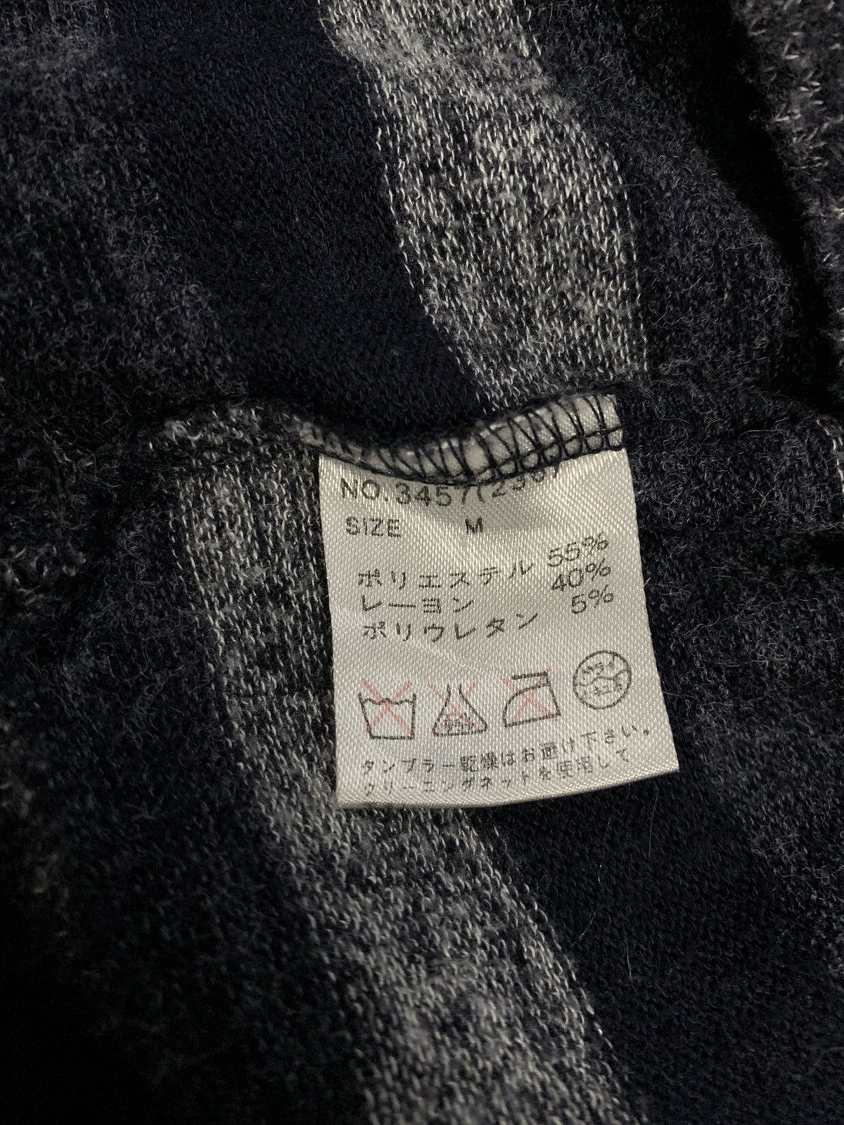 Beauty Beast Japanese Brand Cecil McBee Oversized Striped Cropped Sweater Size M / US 6-8 / IT 42-44 - 12 Thumbnail