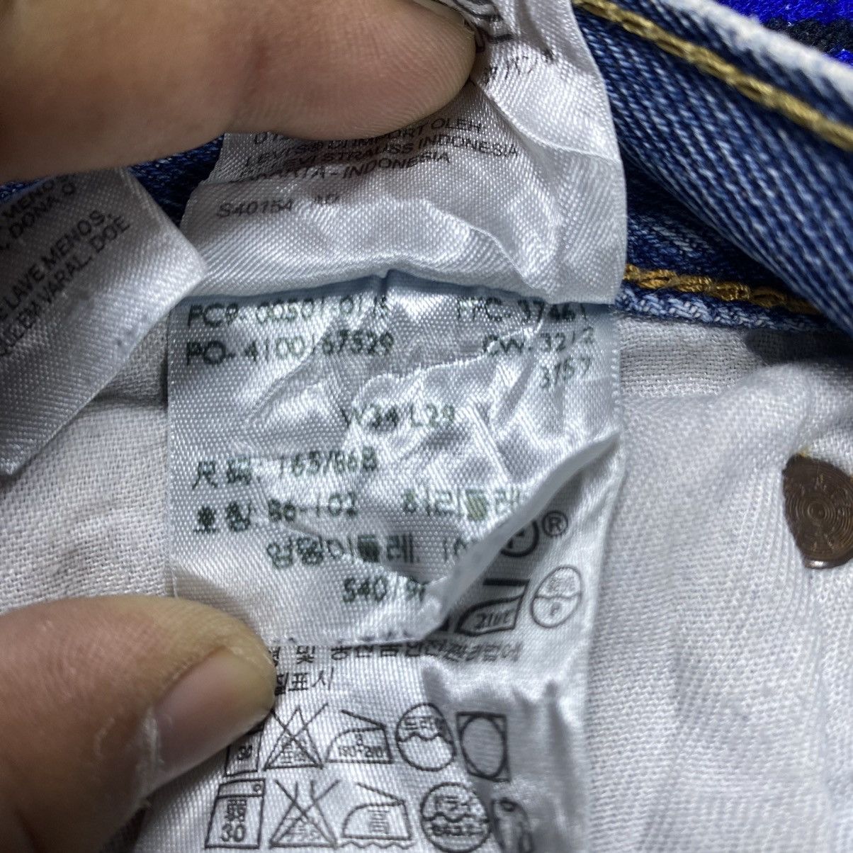 Levi's Vintage Levi’s 501 Single R Tab Distressed Denim Size US 35 - 15 Thumbnail