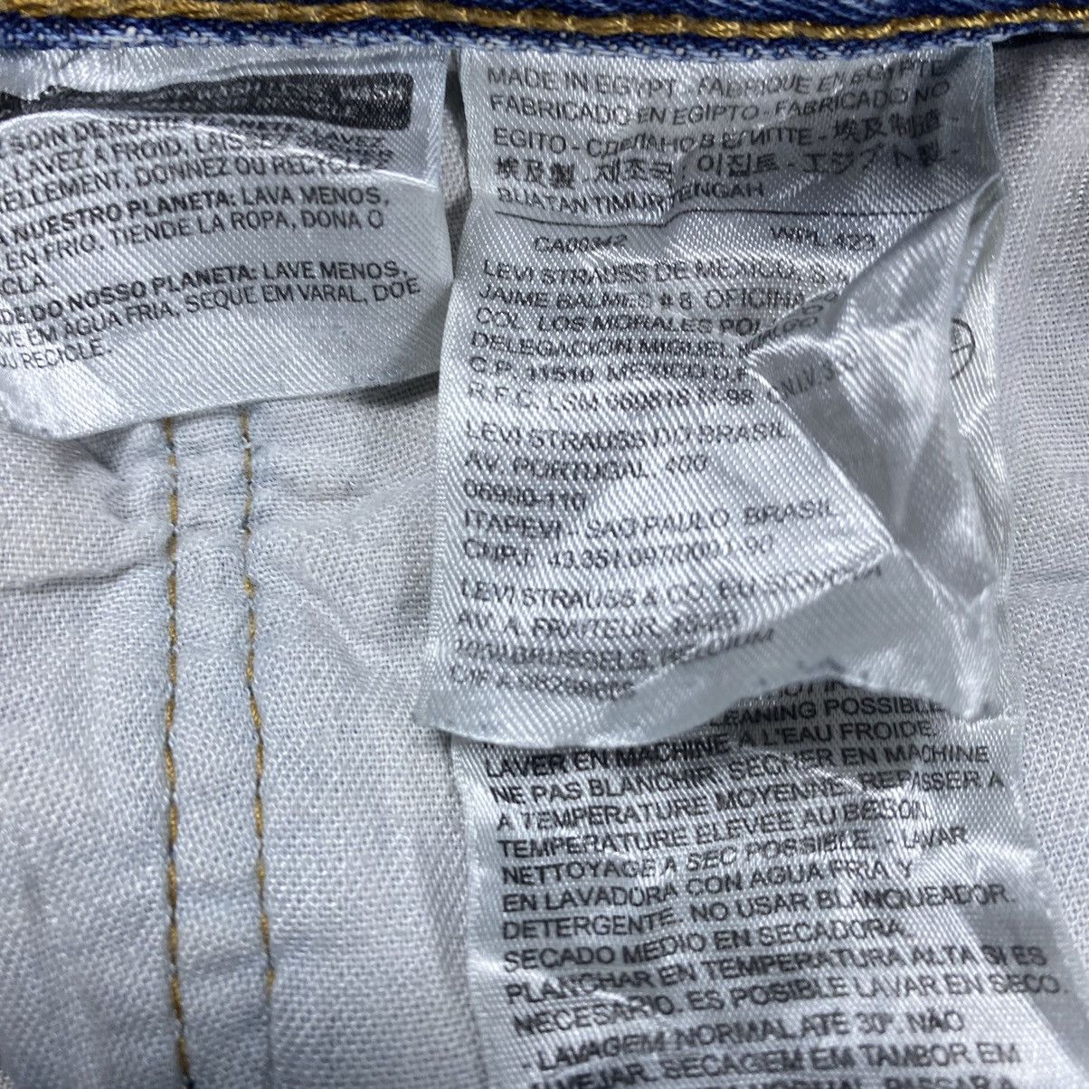 Levi's Vintage Levi’s 501 Single R Tab Distressed Denim Size US 35 - 14 Thumbnail
