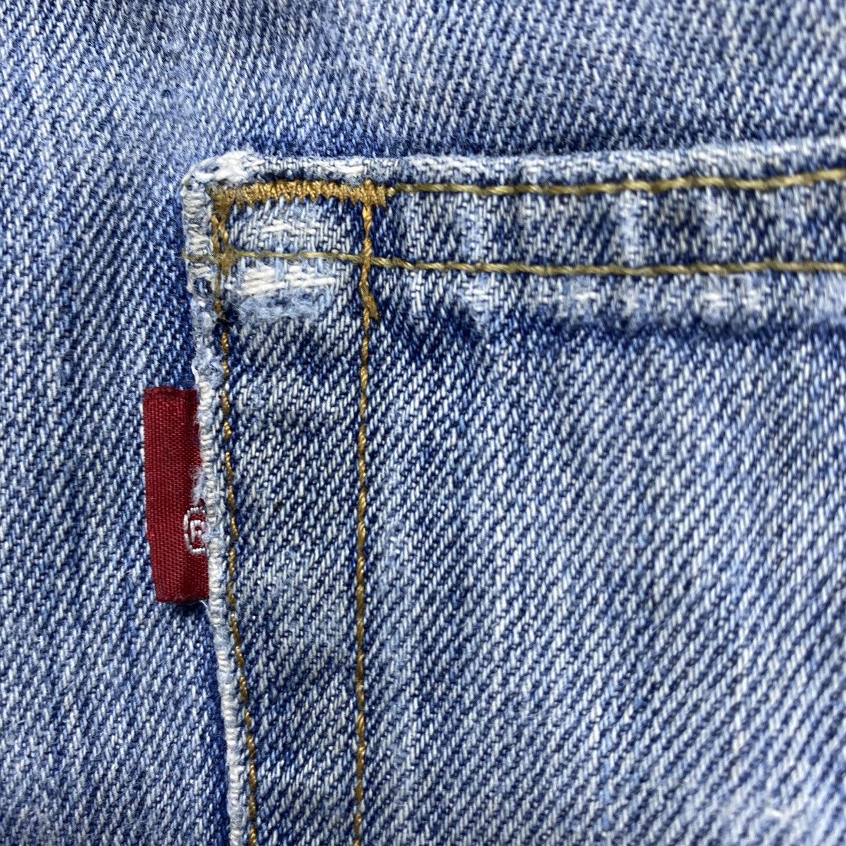 Levi's Vintage Levi’s 501 Single R Tab Distressed Denim Size US 35 - 12 Thumbnail