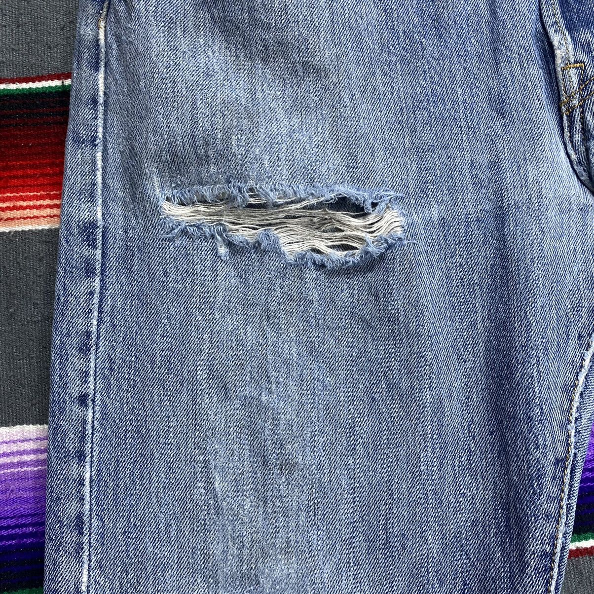 Levi's Vintage Levi’s 501 Single R Tab Distressed Denim Size US 35 - 4 Thumbnail